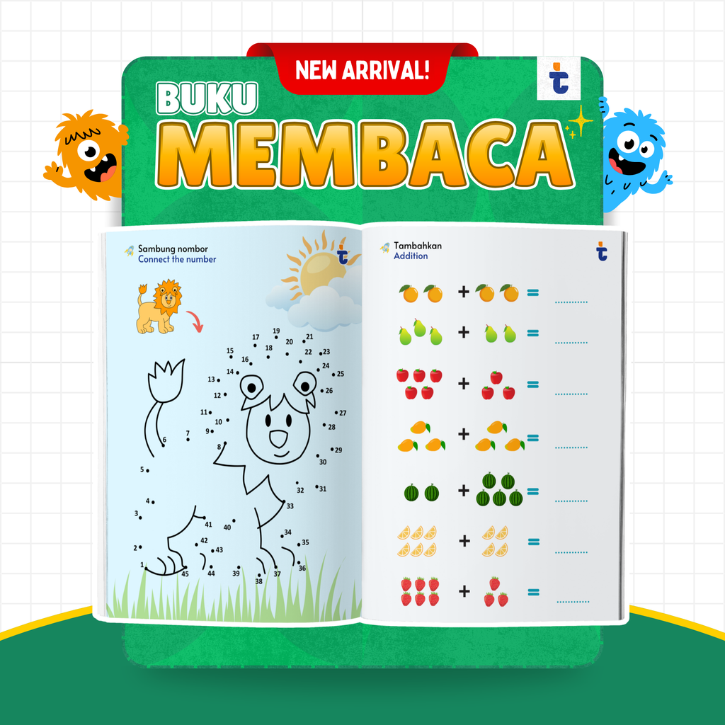 SET MATH PRASEKOLAH DWIBAHASA