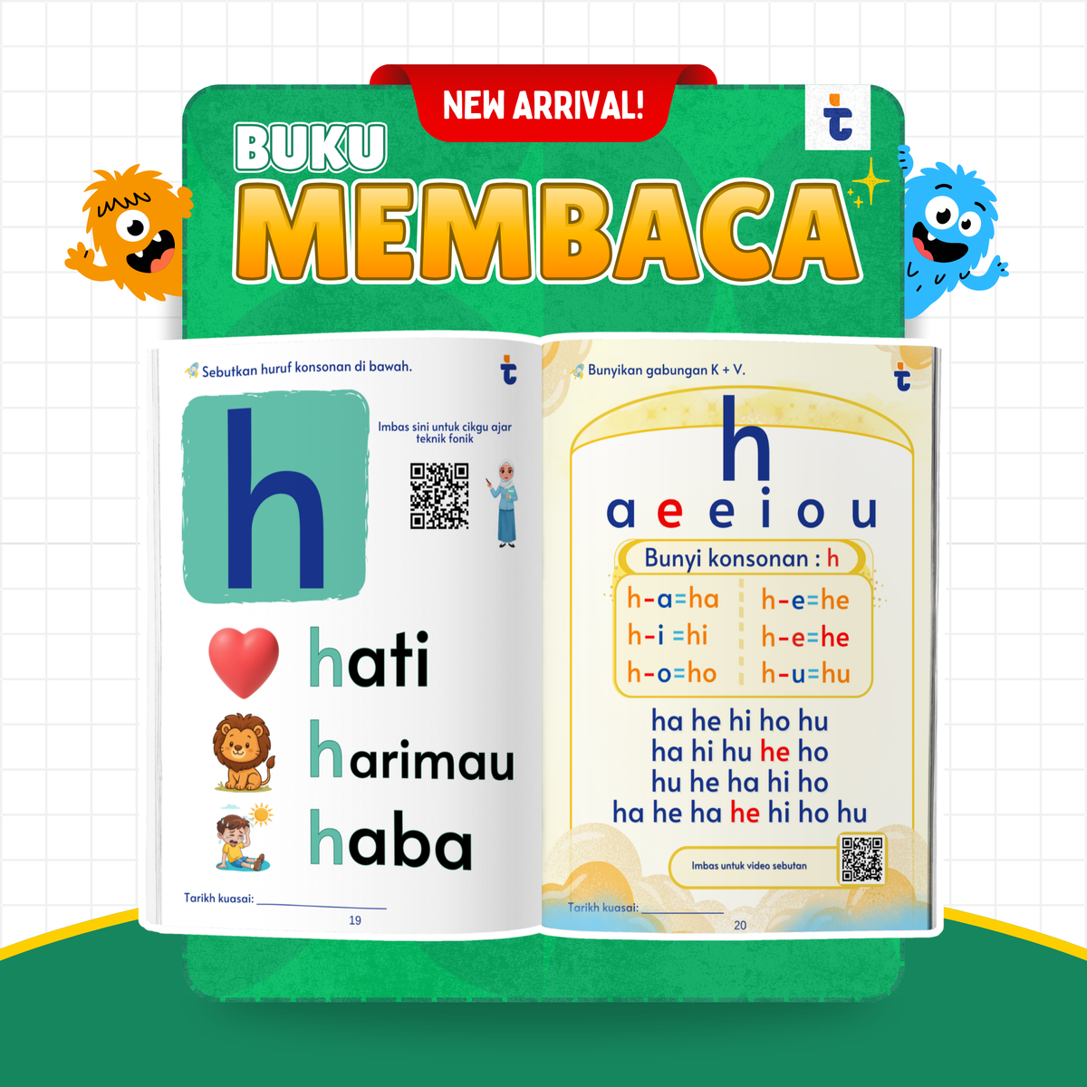BUKU MEMBACA PRASEKOLAH